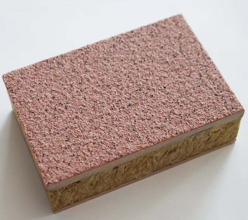 真石漆岩棉保温装饰一体板